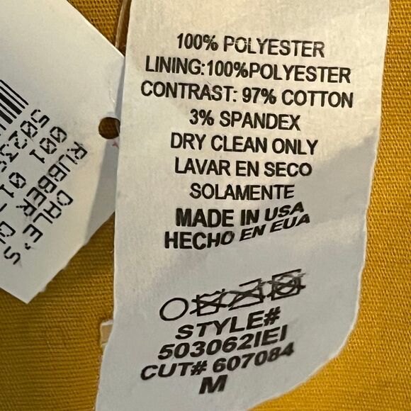 Rubber Duckie Gold Sparkling Strapless Ruched Dress Disco Cocktail - Picture 9 of 10